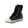 Sneaker CONVERSE "CHUCK TAYLOR ALL STAR BERKSHIRE WATERPROOF BOOT", Gr. 38, schwarz (schwarz, egret, schwarz), Leder, sportlich, Schuhe, Wasserdicht