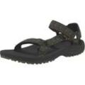 Sandale TEVA "Winsted Sandal Mens", Gr. 44,5, grün (olivgrün), Textil, sportlich, Schuhe, mit Klettverschluss