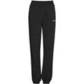 Jogginghose THEJOGGCONCEPT "Jogginghose JCSAJA JOGGING PANTS", Damen, Gr. XXL, N-Gr, schwarz, Web, Obermaterial: 85% Baumwolle CO. 15% Polyester PES., meliert, Basic, relaxed fit normal, Hosen