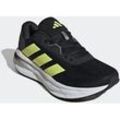 Laufschuh ADIDAS PERFORMANCE "GALAXY 7", Gr. 45, core schwarz, pulse lime, grau five, Textil, Synthetik, sportlich, Schuhe