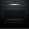 BOSCH Einbaubackofen "HBG537BB3", A+ (A+++-D), schwarz, B:59,4cm H:59,5cm T:54,8cm, Backöfen