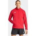 Laufjacke ADIDAS PERFORMANCE "ADIZERO E JCKT", Herren, Gr. XL, rot (team power rot 2), Obermaterial: 100% Polyester, sportlich, Jacken