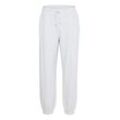 Jogginghose THEJOGGCONCEPT "Jogginghose JCMMSANDER JOGGING PANTS" Gr. L, N-Gr, grau (light grau melange), Herren, Obermaterial: 85% Baumwolle CO. 15% Polyester PES., Hosen