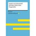 Theodor Pelster - GEBRAUCHT Aus dem Leben eines Taugenichts von Joseph von Eichendorff: Lektüreschlüssel mit Inhaltsangabe, Interpretation, Prüfungsaufgaben mit Lösungen, Lernglossar. (Reclam Lektüreschlüssel XL) - Preis vom 19.12.2024 05:59:54 h