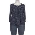 Comma Damen Bluse, marineblau, Gr. 44