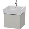 Duravit L-Cube Waschtisch-Unterschrank LC617400707 48,4 x 45,9 cm, betongrau matt, 1 Auszug, wandhängend