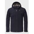 Outdoorjacke SCHÖFFEL "2L Jacket Ankelspitz M", Herren, Gr. 46, blau (8820, blau), Oberstoff: Aussenseite: 100% Polyester Futter: 100% Polyester, sportlich, regular fit, hoch geschlossener Ausschnitt, Langarm, Jacken