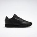 Sneaker REEBOK CLASSIC "Classic Leather", Gr. 36, schwarz, Leder, sportlich, Schuhe