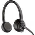 POLY Poly Savi 8220 UC DECT USB-A-Headset, Bluetooth, ANC, Basisstation, MS-Teams (8D3F5AAABB)