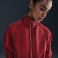 Nike Sportswear Jacke aus Webmaterial (Damen) - Rot