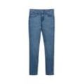 TOM TAILOR Damen Alexa Skinny Jeans, blau, Uni, Gr. 25/32