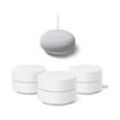 Google Wifi 3er-Pack + Google Nest Mini