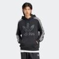 Kapuzensweatshirt ADIDAS ORIGINALS "MONO HOODIE" Gr. S, schwarz, Herren, Obermaterial: 100% Baumwolle, Sweatshirts