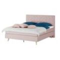 Boxspringbett Weave ¦ rosa/pink ¦ Maße (cm): B: 160 H: 122