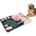 Schnüffelmatte für Hunde, Schnüffelmatte für Hunde, Spielzeug, Grabmatte für Hunde und Katzen, waschbar, Erzieher, Riechfütterungsspiel, interaktives