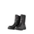 TOM TAILOR Damen Stiefeletten mit Block-Absatz, schwarz, Uni, Gr. 40