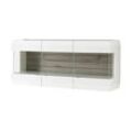 Hängevitrine Light Line 2 Neo - weiß - Materialmix - 149 cm - 64 cm - cm 41,0 - Möbel Kraft