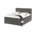 Jette Home Boxspringbett Jette Glam ¦ grau ¦ Maße (cm): B: 162 H: 132,5