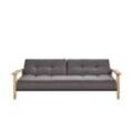 Design-Schlafsofa Stratos ¦ grau ¦ Maße (cm): B: 232 H: 79 T: 115