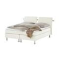 Boxspringbett Krom ¦ weiß ¦ Maße (cm): B: 232 H: 122