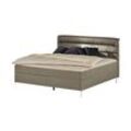 Boxspringbett Lina ¦ beige ¦ Maße (cm): B: 168 H: 122