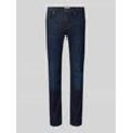 Slim Fit Jeans im aus Bio-Baumwoll-Mix 5-Pocket-Design