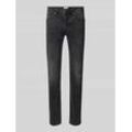 Slim Fit Jeans im aus Bio-Baumwoll-Mix 5-Pocket-Design