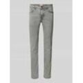 Slim Fit Jeans im aus Bio-Baumwoll-Mix 5-Pocket-Design