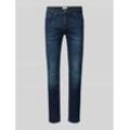 Slim Fit Jeans im aus Bio-Baumwoll-Mix 5-Pocket-Design