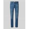 Slim Fit Jeans im aus Bio-Baumwoll-Mix 5-Pocket-Design