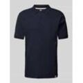 Regular Fit Poloshirt im unifarbenen Design