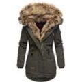 Navahoo Winterjacke Damen, grün