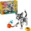 31163 Creator 3-in-1 Graue Katze, Konstruktionsspielzeug