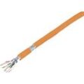 TRU COMPONENTS TC-8400644 Netzwerkkabel CAT 7 S/FTP 4 x 2 x 0.24 mm² Orange 100 m