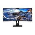 Philips P-line 346P1CRH - LED-Monitor - gebogen - 86 cm (34") (34" sichtbar) - 3440 x 1440 WQHD @ 100 Hz - VA