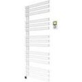 Purmo Figuresse Gate E Elektro-Badheizkörper FHZM018306000N0 BH 1834 mm, BL 600 mm, 800 W, RAL 9016