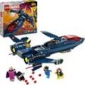 LEGO Super Heroes 76281 X-Jet der X-Men Bausatz, Mehrfarbig