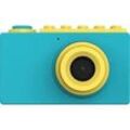 MYFIRST Camera 2 mit wasserdichter Schutzhülle Kinder Digitalkamera Blau, k.A. opt. Zoom, Zoll IPS