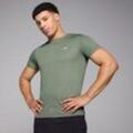 MP Herren Active Grid Trainings-T-Shirt – Helles Khaki - XS