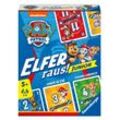 Ravensburger 20953 PAW Patrol Elfer raus! Junior - Einfaches Kartenspiel für 2-6 Spieler ab 5 Jahren