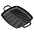 LE CREUSET Grillplatte 30x27cm Schwarz