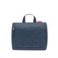 Reisenthel Toiletbag XL HERRINGBONE DARK BLUE