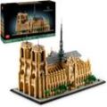 Konstruktionsspielsteine LEGO "Notre-Dame de Paris (21061), LEGO Architecture", bunt, Spielbausteine, Kinder, Made in Europe