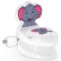 Meine kleine Toilette Elefant mit Spülsound und Toilettenpapierhalter