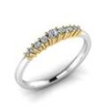 Juwelier-Schmuck Verlobungsring VR12 585er Weiß-/Gelbgold - 8362