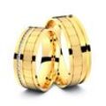 Juwelier-Schmuck Trauringe Wesseling 333er Gelbgold - 7144