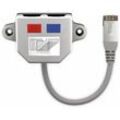 GOOBAY CAT.5 Kabel-Splitter Y-Adapter, Beschaltung 1:1