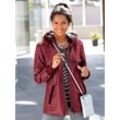 Steppjacke INSPIRATIONEN, Damen, Gr. 38, rot (dunkelrot), 100% Polyester, unifarben, Langarm, Jacken