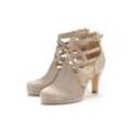 LASCANA Stiefelette beige Gr. 38 für Damen