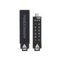 Apricorn Aegis Secure Key 3NXC - USB-Flash-Laufwerk - verschlÃ¼sselt - 4 GB - USB-C 3.2 Gen 1 - FIPS 140-2 Level 3